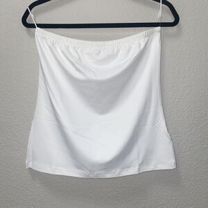 Anne Fontaine NEW Nesma White Tube Top Strapless Stretch Size 40 (6-8) NWT